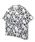 PANDIESTA(パンディエスタ) |SB 熊猫謹製 くまねこ楽団 レーヨン アロハ シャツ(585203 MENS)