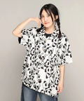 PANDIESTA(パンディエスタ) |SB 熊猫謹製 くまねこ楽団 レーヨン アロハ シャツ(585203 MENS)