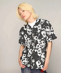 PANDIESTA(パンディエスタ) |SB 熊猫謹製 くまねこ楽団 レーヨン アロハ シャツ(585203 MENS)