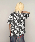 PANDIESTA(パンディエスタ) |SB 熊猫謹製 くまねこ楽団 レーヨン アロハ シャツ(585203 MENS)