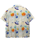 PANDIESTA(パンディエスタ) |SB 熊猫謹製 スペースパンダ レーヨン アロハ シャツ(585204 MENS)