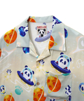 PANDIESTA(パンディエスタ) |SB 熊猫謹製 スペースパンダ レーヨン アロハ シャツ(585204 MENS)