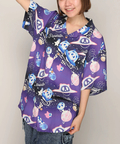 PANDIESTA(パンディエスタ) |SB 熊猫謹製 スペースパンダ レーヨン アロハ シャツ(585204 MENS)