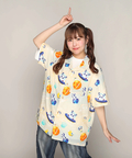 PANDIESTA(パンディエスタ) |SB 熊猫謹製 スペースパンダ レーヨン アロハ シャツ(585204 MENS)