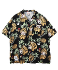 PANDIESTA(パンディエスタ) |SB 熊猫謹製 パイナップルパンダ レーヨン アロハ シャツ(585205 MENS)