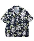 PANDIESTA(パンディエスタ) |SB 熊猫謹製 パイナップルパンダ レーヨン アロハ シャツ(585205 MENS)