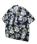 PANDIESTA(パンディエスタ) |SB 熊猫謹製 パイナップルパンダ レーヨン アロハ シャツ(585205 MENS)