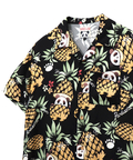 PANDIESTA(パンディエスタ) |SB 熊猫謹製 パイナップルパンダ レーヨン アロハ シャツ(585205 MENS)
