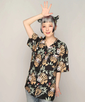 PANDIESTA(パンディエスタ) |SB 熊猫謹製 パイナップルパンダ レーヨン アロハ シャツ(585205 MENS)