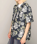 PANDIESTA(パンディエスタ) |SB 熊猫謹製 パイナップルパンダ レーヨン アロハ シャツ(585205 MENS)