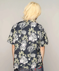 PANDIESTA(パンディエスタ) |SB 熊猫謹製 パイナップルパンダ レーヨン アロハ シャツ(585205 MENS)