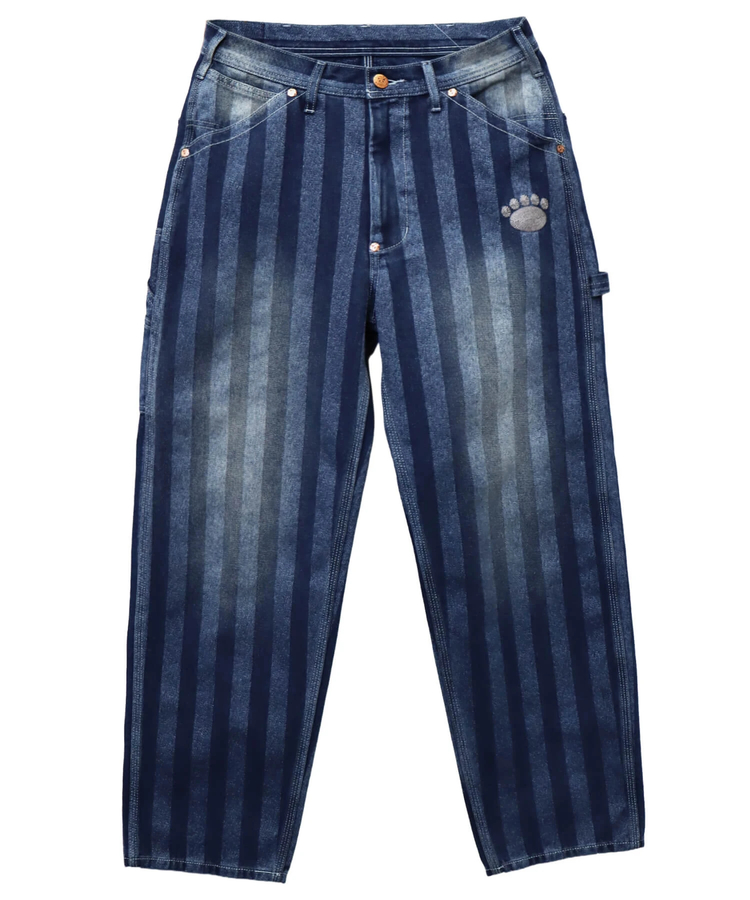 PANDIESTA(パンディエスタ) |SB 熊猫謹製 ストライプジャガード ワイド ペインターパンツ(585651 MENS)