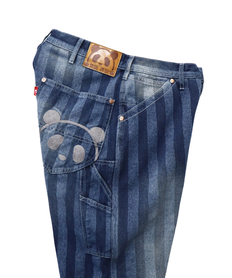 PANDIESTA(パンディエスタ) |SB 熊猫謹製 ストライプジャガード ワイド ペインターパンツ(585651 MENS)