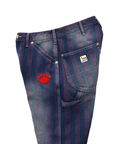 PANDIESTA(パンディエスタ) |SB 熊猫謹製 ストライプジャガード ワイド ペインターパンツ(585651 MENS)