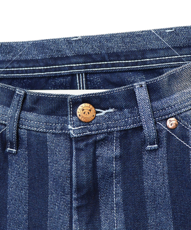 PANDIESTA(パンディエスタ) |SB 熊猫謹製 ストライプジャガード ワイド ペインターパンツ(585651 MENS)