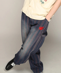 PANDIESTA(パンディエスタ) |SB 熊猫謹製 ストライプジャガード ワイド ペインターパンツ(585651 MENS)