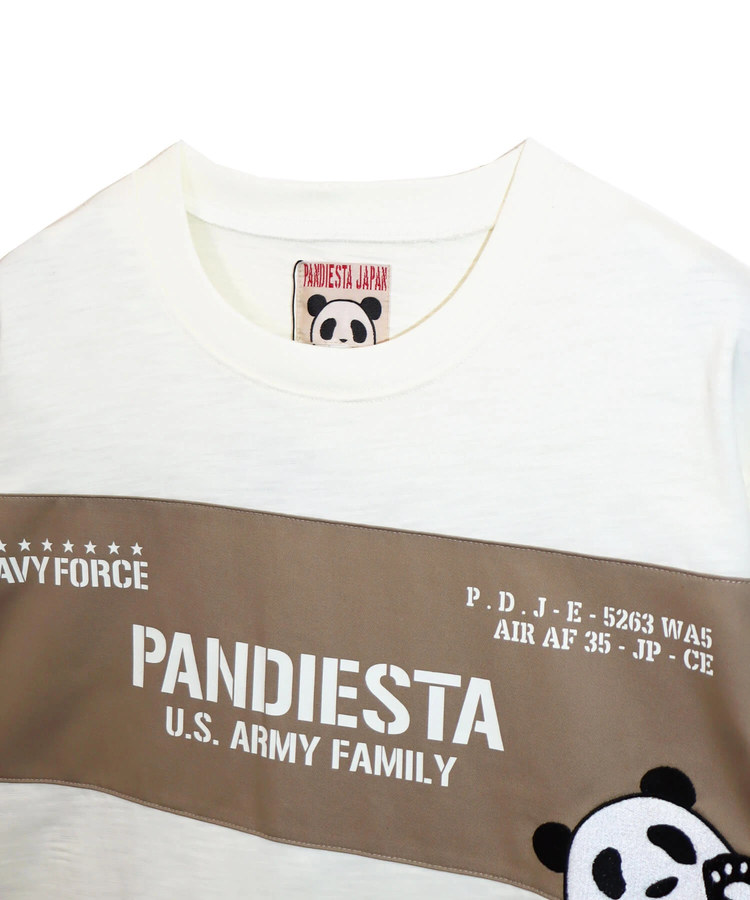PANDIESTA(パンディエスタ) |SB PANDIESTA ミリタリー切替 サコッシュ ポケット Tee(585954 MENS)