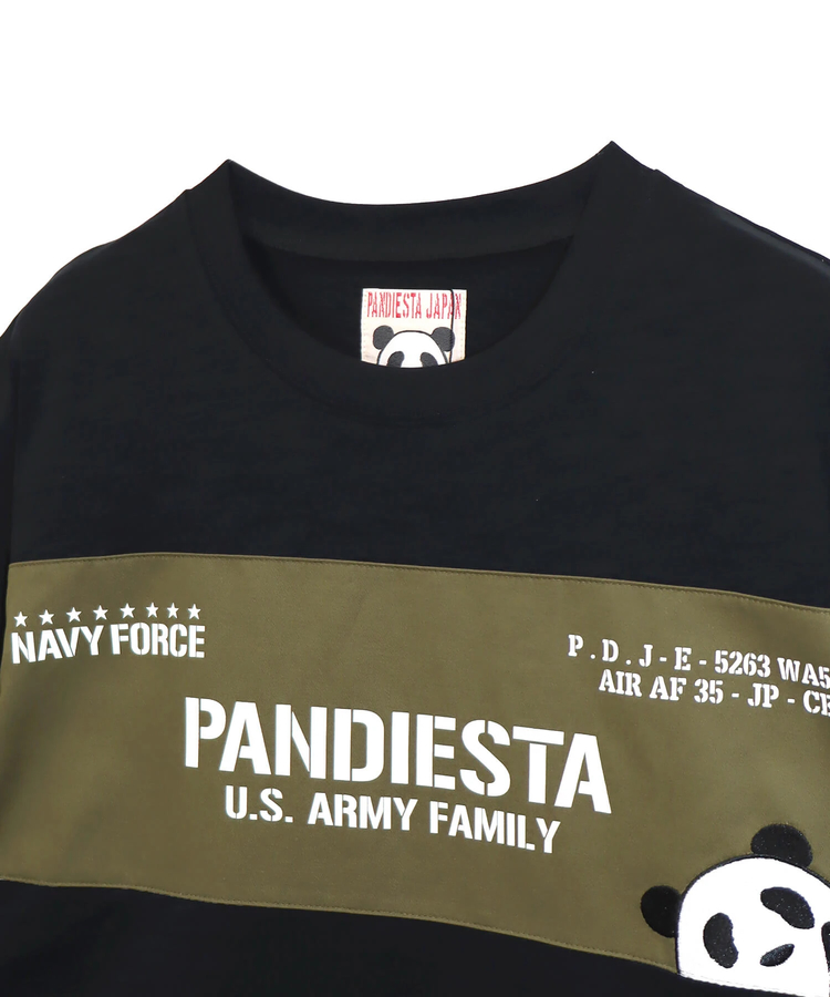 PANDIESTA(パンディエスタ) |SB PANDIESTA ミリタリー切替 サコッシュ ポケット Tee(585954 MENS)