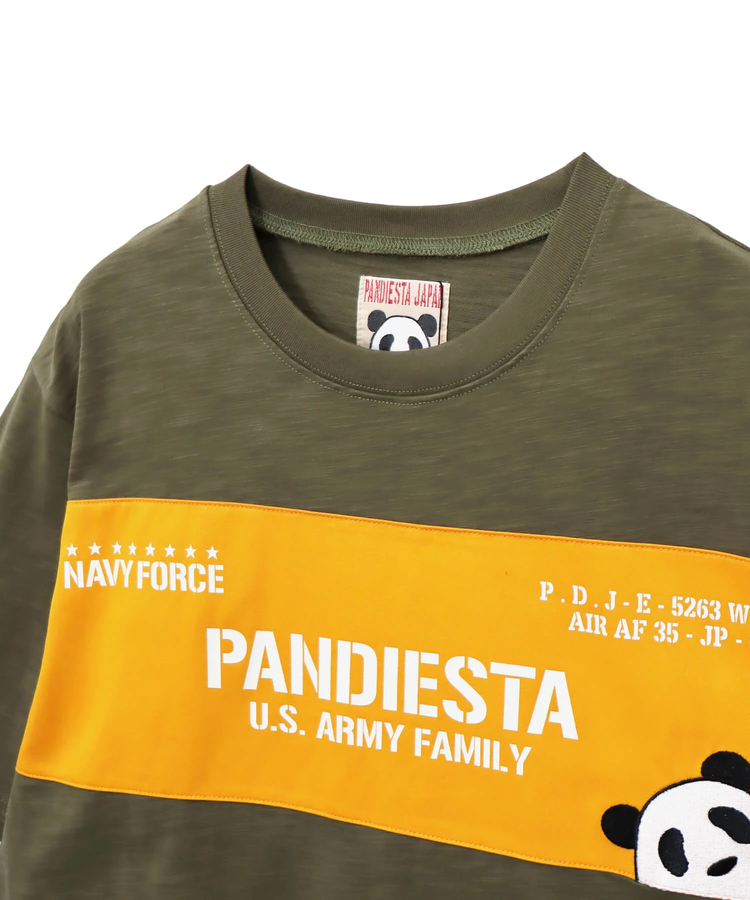 PANDIESTA(パンディエスタ) |SB PANDIESTA ミリタリー切替 サコッシュ ポケット Tee(585954 MENS)
