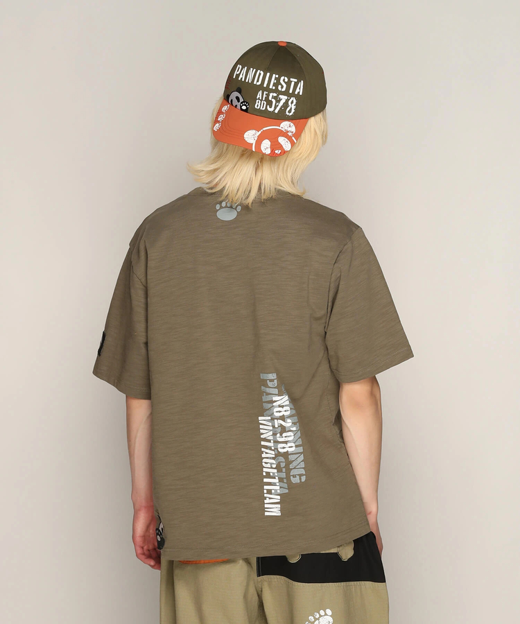 PANDIESTA(パンディエスタ) |SB PANDIESTA ミリタリー切替 サコッシュ ポケット Tee(585954 MENS)