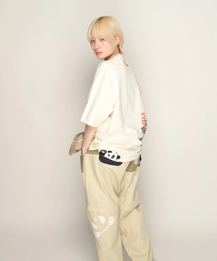 PANDIESTA(パンディエスタ) |SB PANDIESTA ミリタリー切替 サコッシュ ポケット Tee(585954 MENS)