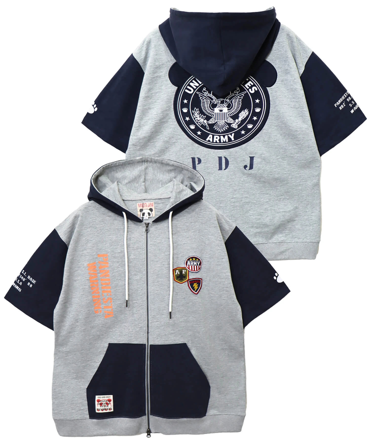 PANDIESTA(パンディエスタ) |SB PANDIESTA ミリタリー切替 フルジップ パーカー(585950 MENS)