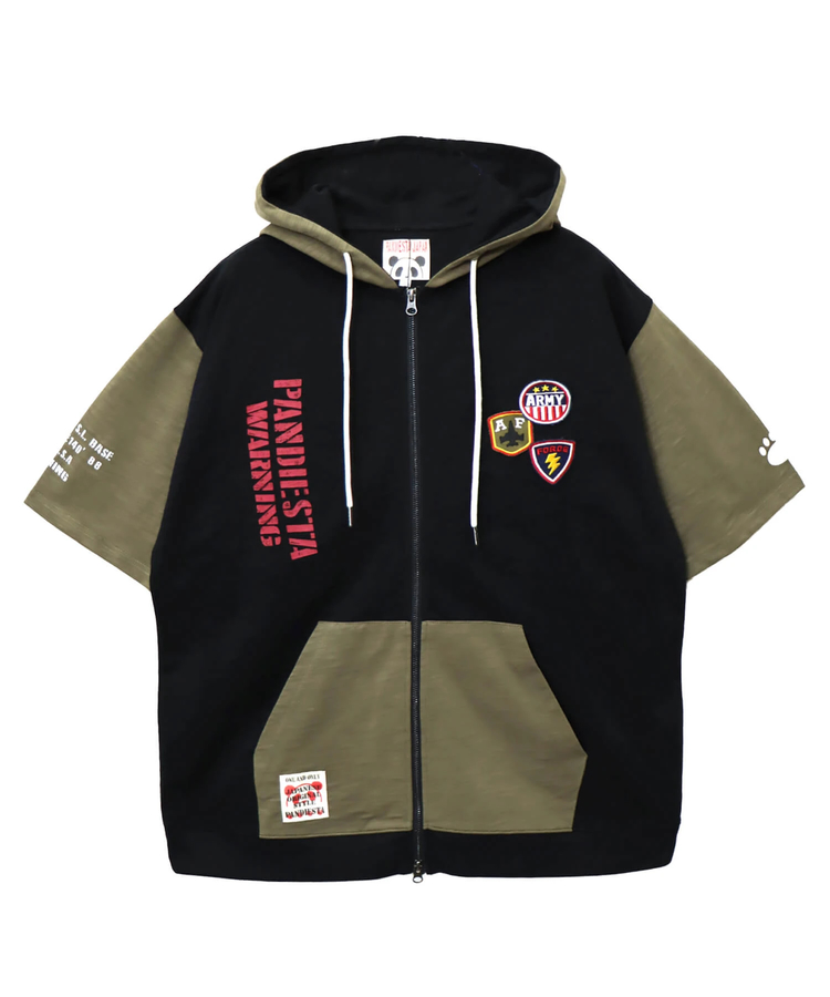 PANDIESTA(パンディエスタ) |SB PANDIESTA ミリタリー切替 フルジップ パーカー(585950 MENS)
