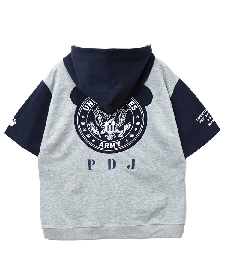 PANDIESTA(パンディエスタ) |SB PANDIESTA ミリタリー切替 フルジップ パーカー(585950 MENS)