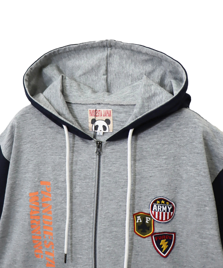 PANDIESTA(パンディエスタ) |SB PANDIESTA ミリタリー切替 フルジップ パーカー(585950 MENS)