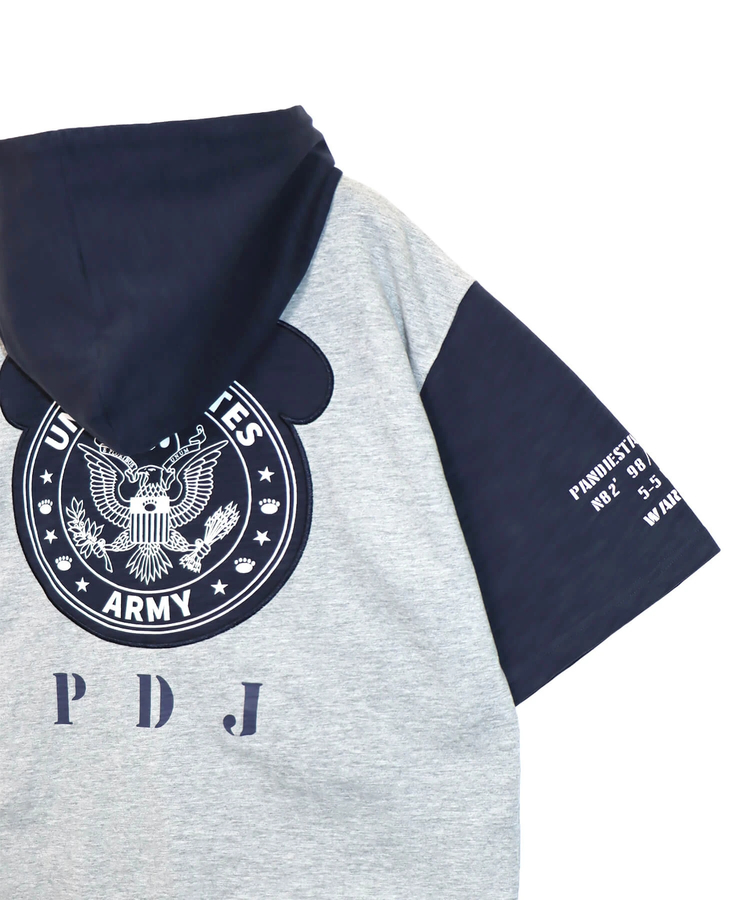 PANDIESTA(パンディエスタ) |SB PANDIESTA ミリタリー切替 フルジップ パーカー(585950 MENS)