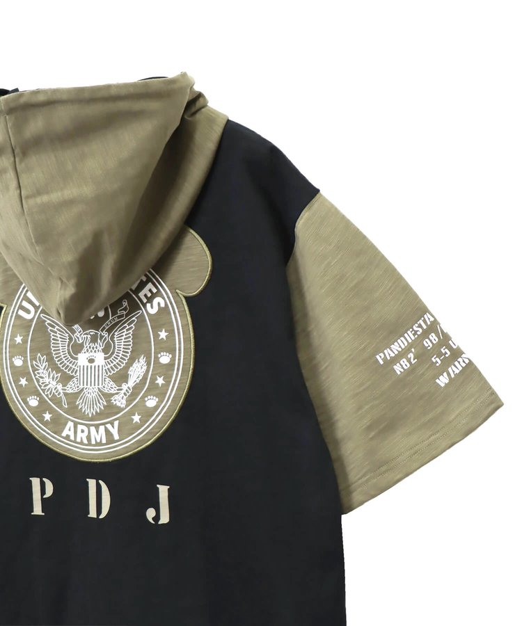PANDIESTA(パンディエスタ) |SB PANDIESTA ミリタリー切替 フルジップ パーカー(585950 MENS)
