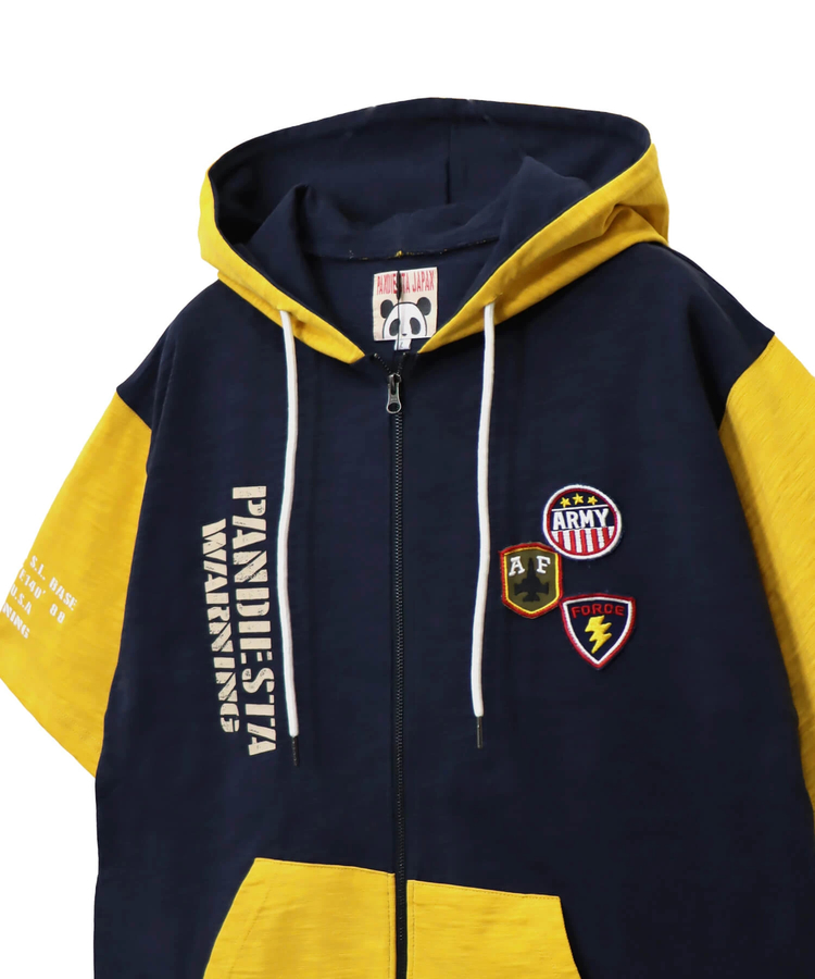 PANDIESTA(パンディエスタ) |SB PANDIESTA ミリタリー切替 フルジップ パーカー(585950 MENS)