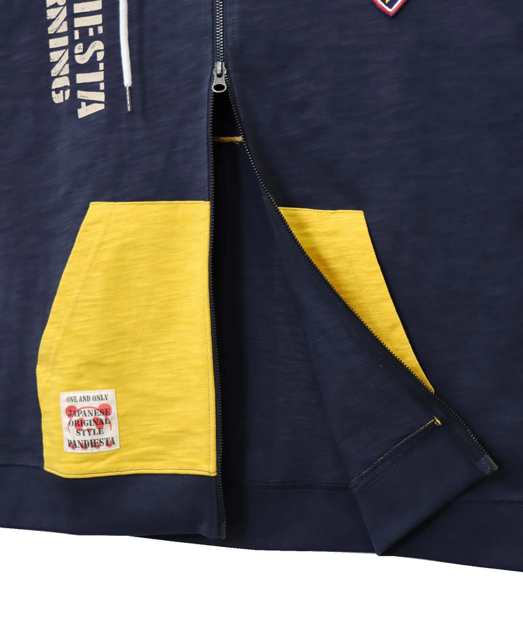 PANDIESTA(パンディエスタ) |SB PANDIESTA ミリタリー切替 フルジップ パーカー(585950 MENS)