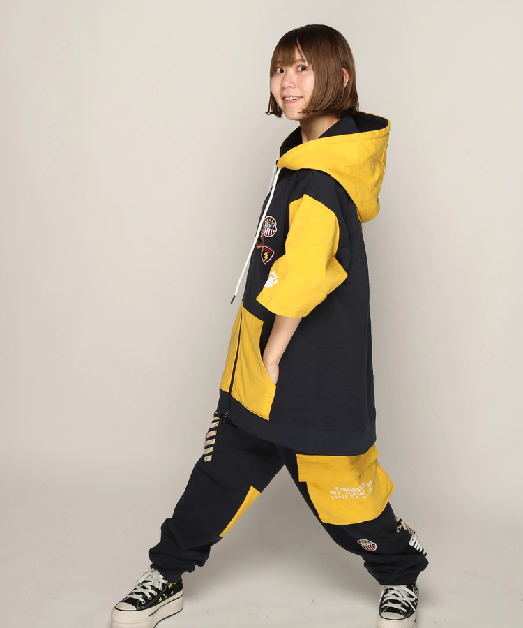 PANDIESTA(パンディエスタ) |SB PANDIESTA ミリタリー切替 フルジップ パーカー(585950 MENS)