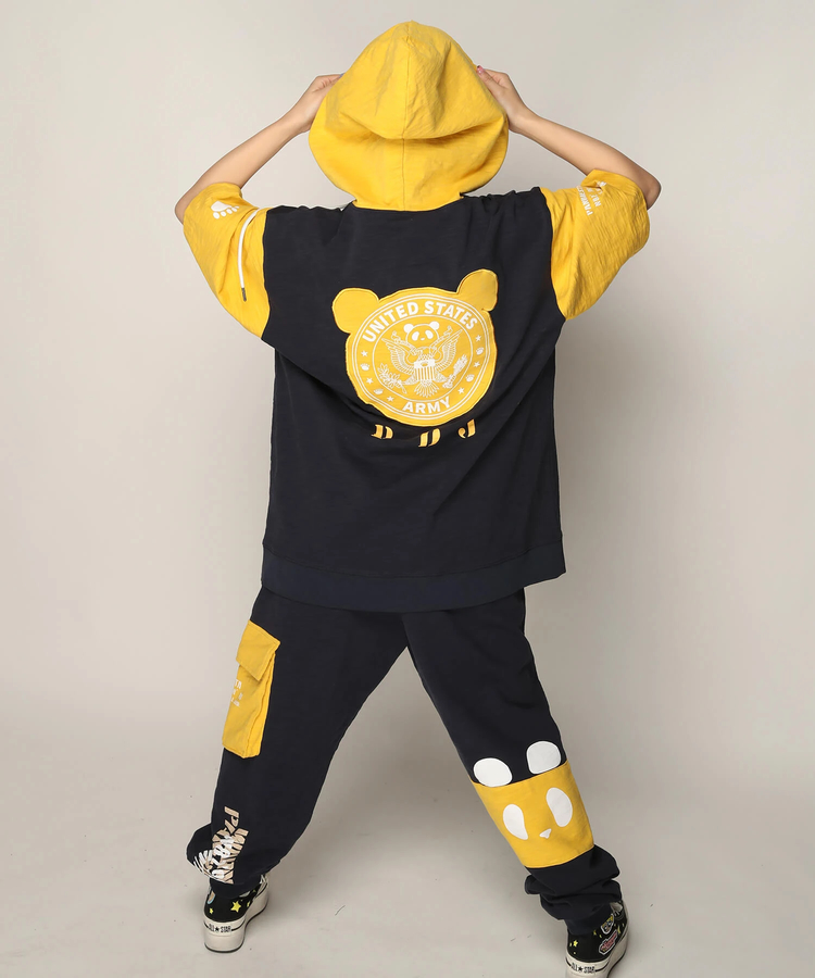 PANDIESTA(パンディエスタ) |SB PANDIESTA ミリタリー切替 フルジップ パーカー(585950 MENS)