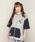PANDIESTA(パンディエスタ) |SB PANDIESTA ミリタリー切替 フルジップ パーカー(585950 MENS)