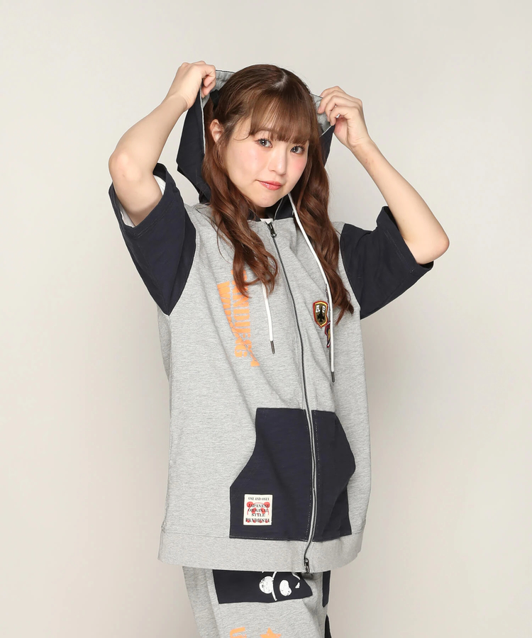 PANDIESTA(パンディエスタ) |SB PANDIESTA ミリタリー切替 フルジップ パーカー(585950 MENS)
