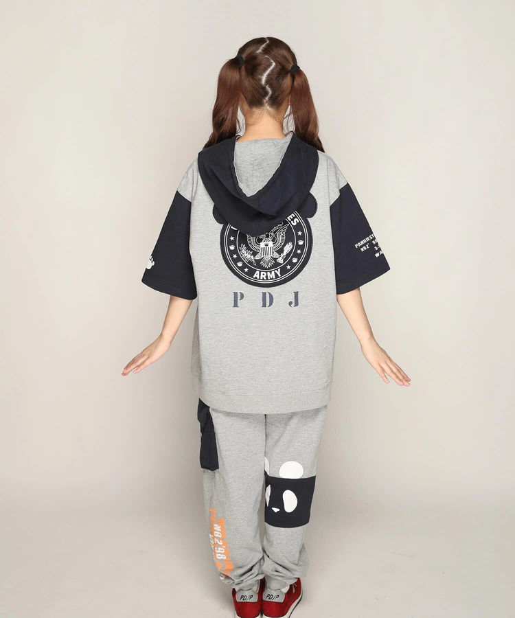 PANDIESTA(パンディエスタ) |SB PANDIESTA ミリタリー切替 フルジップ パーカー(585950 MENS)