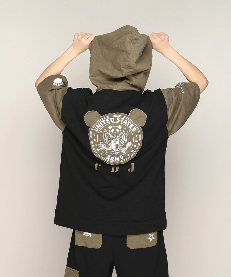PANDIESTA(パンディエスタ) |SB PANDIESTA ミリタリー切替 フルジップ パーカー(585950 MENS)