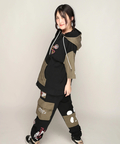 PANDIESTA(パンディエスタ) |SB PANDIESTA ミリタリー切替 フルジップ パーカー(585950 MENS)