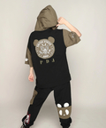 PANDIESTA(パンディエスタ) |SB PANDIESTA ミリタリー切替 フルジップ パーカー(585950 MENS)