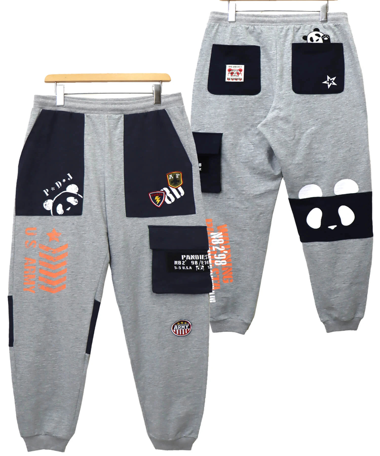 PANDIESTA(パンディエスタ) |SB PANDIESTA ミリタリー切替 スウェット パンツ(585951 MENS)