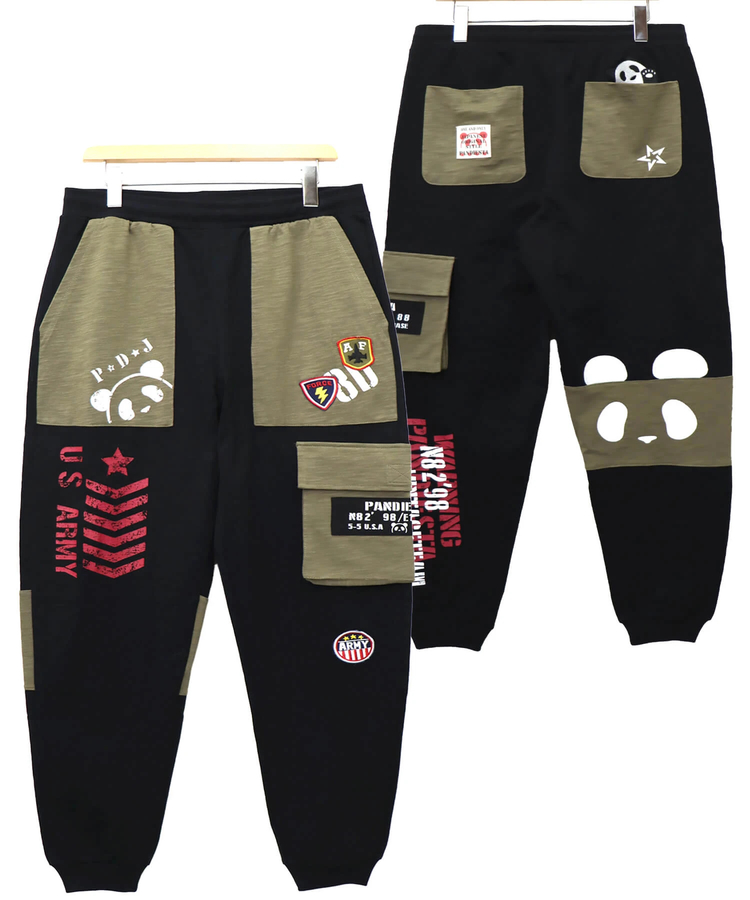 PANDIESTA(パンディエスタ) |SB PANDIESTA ミリタリー切替 スウェット パンツ(585951 MENS)