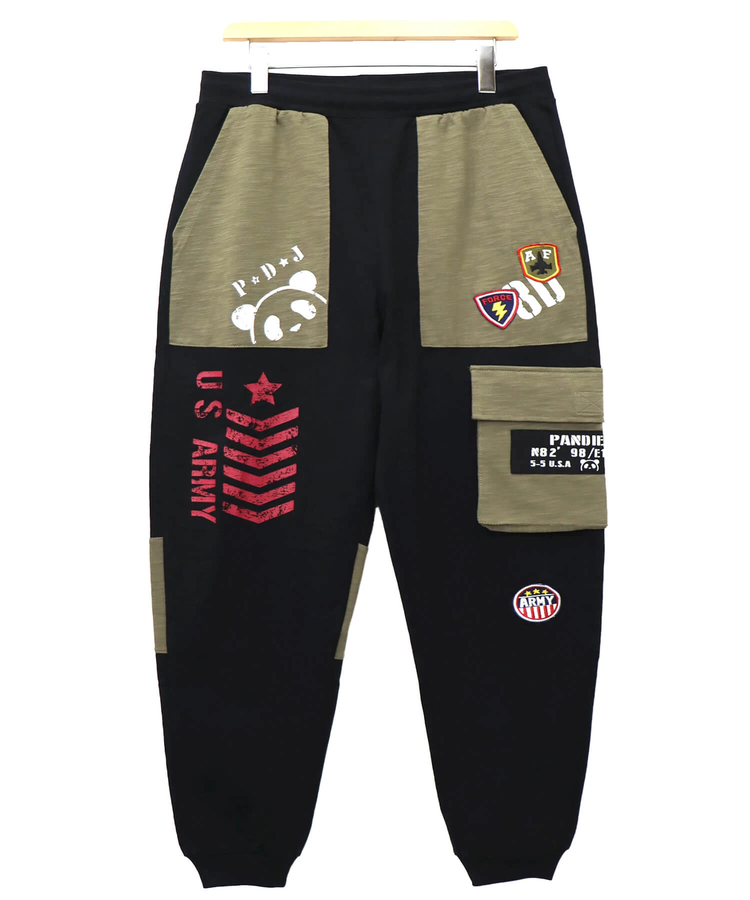 PANDIESTA(パンディエスタ) |SB PANDIESTA ミリタリー切替 スウェット パンツ(585951 MENS)