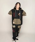 PANDIESTA(パンディエスタ) |SB PANDIESTA ミリタリー切替 スウェット パンツ(585951 MENS)