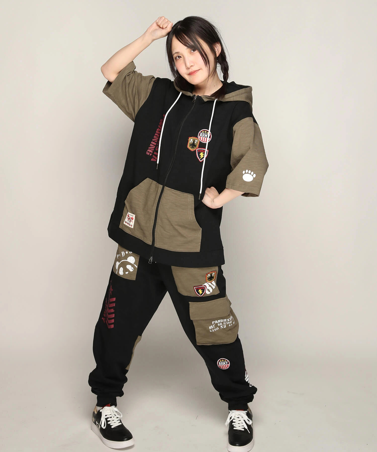 PANDIESTA(パンディエスタ) |SB PANDIESTA ミリタリー切替 スウェット パンツ(585951 MENS)