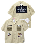 PANDIESTA(パンディエスタ) |SB PANDIESTA ミリタリー切替 ミリタリー シャツ(585952 MENS)