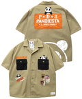 PANDIESTA(パンディエスタ) |SB PANDIESTA ミリタリー切替 ミリタリー シャツ(585952 MENS)