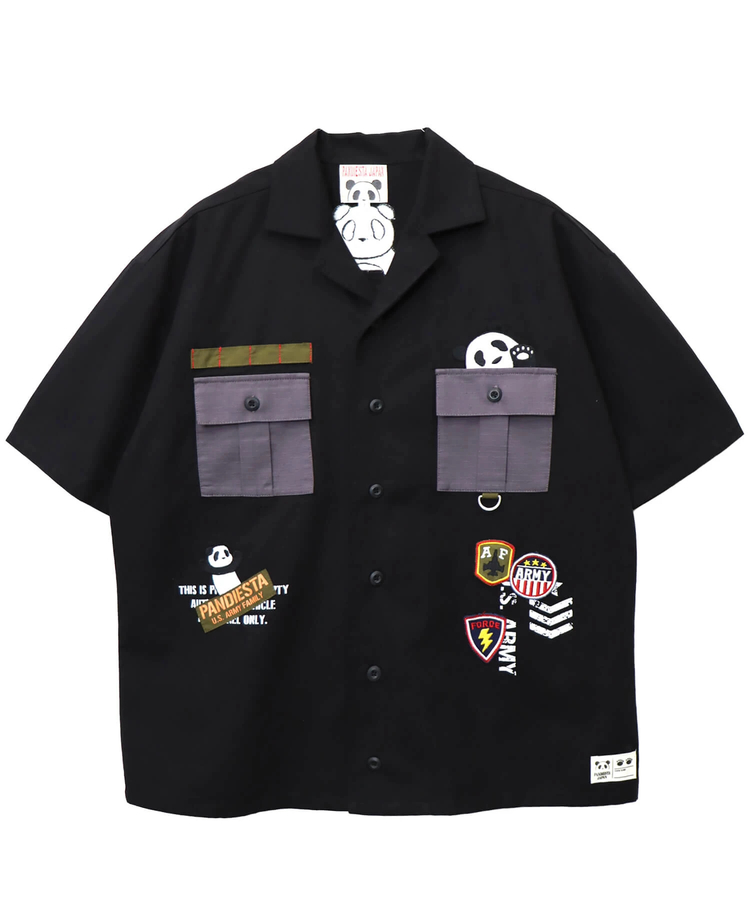 PANDIESTA(パンディエスタ) |SB PANDIESTA ミリタリー切替 ミリタリー シャツ(585952 MENS)