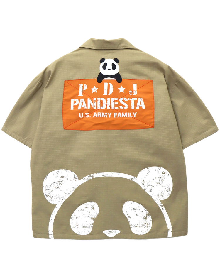 PANDIESTA(パンディエスタ) |SB PANDIESTA ミリタリー切替 ミリタリー シャツ(585952 MENS)
